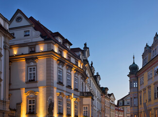 Fototapeta na wymiar Old Town square in Prague. Czech Republic