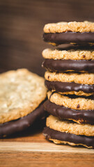 Moody swedish chocolate oatmeal cookies