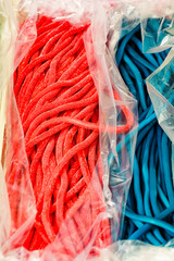 Jelly sweets, colorful chewing candies