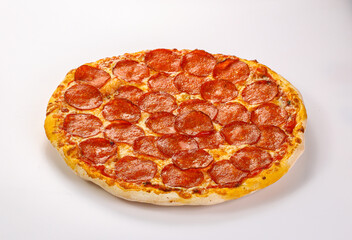 Italian traditional Pizza with pepperoni