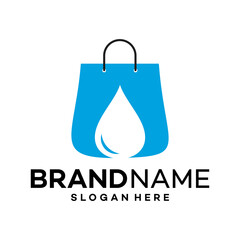 Shop Drink Logo Design Template Illustration Vector