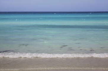 Straits of Florida in Varadero. Cuba