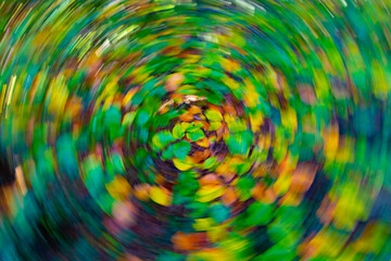 Kreatives Herbstlaub