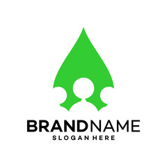 Water Family Icon Logo Design Template Illustration Vector