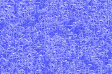 creative nice blue digital vivid toxic acid pattern digitally drawn texture illustration