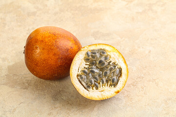 Tropical sweet and juicy Passion fruit