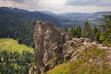 Nosal mountain in Kuznice near Zakopane. Poland