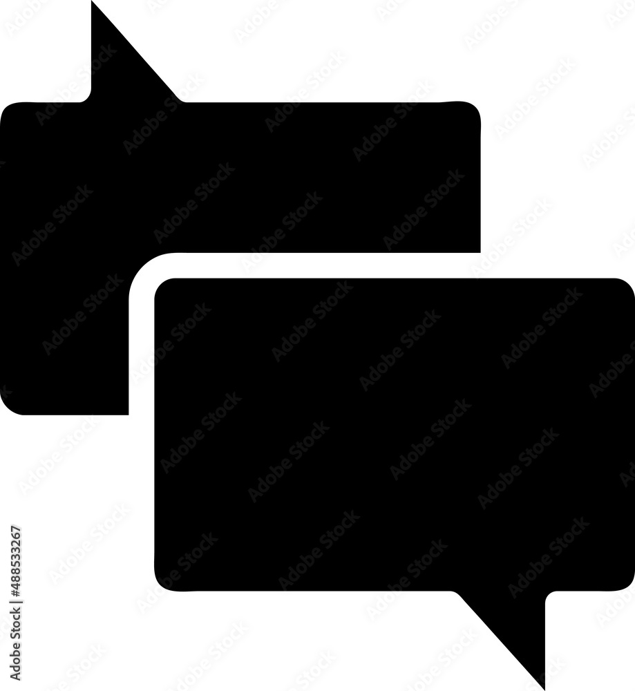 Poster message bubble. bubble template. speech bubble. chat sign. communication symbol. vector speech bubbl