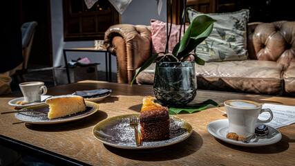 Tartas y café
