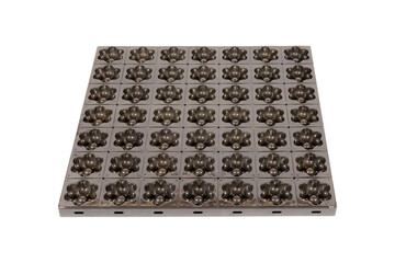 Cake mold on a white background. Professions: Patisserie.