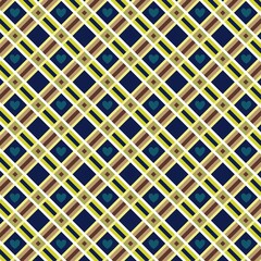 Checkered background decorated with hearts. Background for albums, scrapbooking, art objects, crafts, fabrics, advertising, blogging. Harmonious interweaving of multicolored stripes