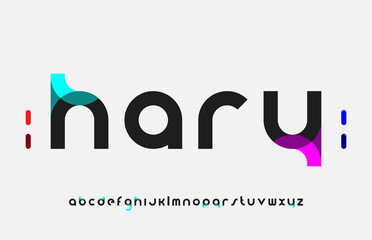 Modern creative minimal alphabet small letter logo design