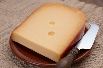 Dutch hard cow milk old cheese  from Gouda