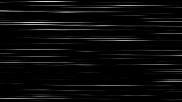 Looped animation.Anime Speed Lines Motion.