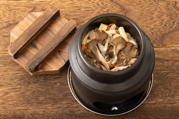 舞茸の炊き込みご飯