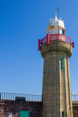 Fototapeta na wymiar Lighthouse on the pier