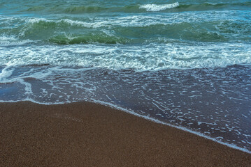 Wavy Baltic Sea.