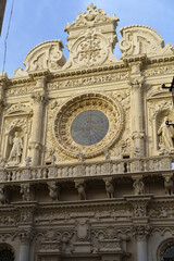 Lecce: Santa Croce church, in Baroque style