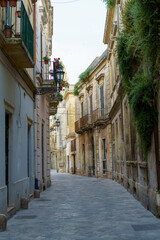 Fototapeta na wymiar Lecce, Apulia, Italy: historic buildings