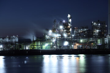 周南コンビナートと地球の輝き　山口県観光