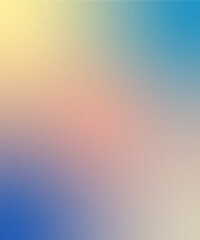 Abstract background, gradient mesh pastel color blue, pink, yellow. Vector smooth colorful. Texture design.