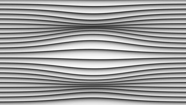 Moving wavy lines (4K 3840x2160 30fps).