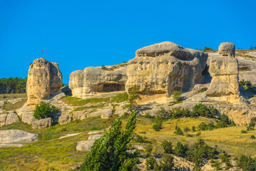 Fototapeta premium Stone Sphinxes of the Karalez Valley