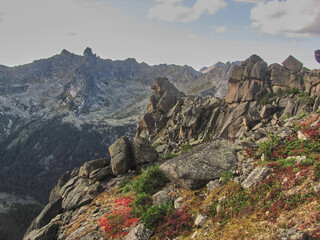 Summer trip to the natural park Ergaki.