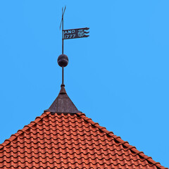 Built at the turn of the 16th and 17th centuries from stone and brick in the Baroque style, the Evangelical-Augsburg church in Sorkwity in Masuria, Poland.