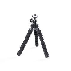 A tripod for your phone. Close up. Isolated on white background