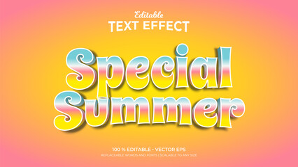 Special Summer Text Effects