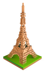 Model of a tower