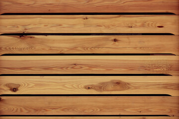 brown pine wood plank wall texture.