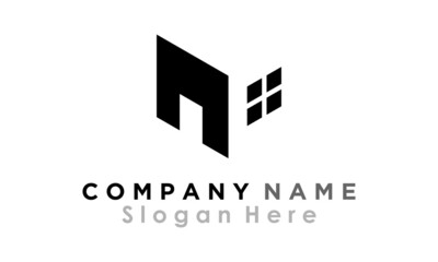 simple home logo
