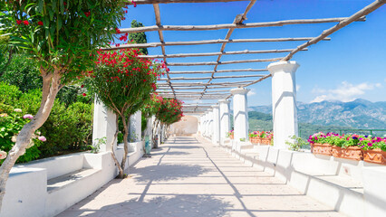 Ravello village, Amalfi coast of Italy