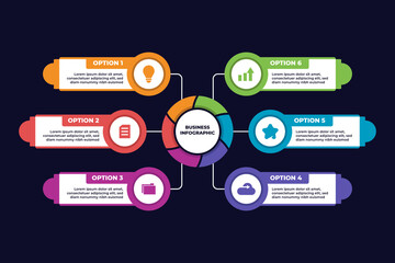 Business Strategy Infographic Template
