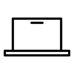 laptop with screen icon 