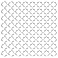 Luxury Ornaments Black White Pattern, Background, Texture