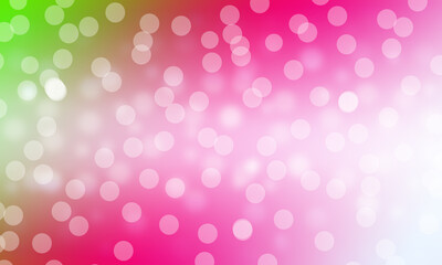 Beautiful bokeh for design work with full color on Abstract bright Bokeh and blurred Background 