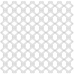 Luxury Ornaments Black White Pattern, Background, Texture