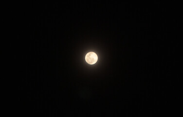 moon in the night