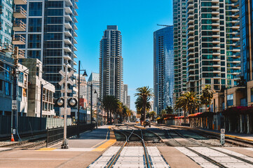 Street view San Diego USA