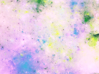 blue and purple abstract fractal background 3d rendering illustration