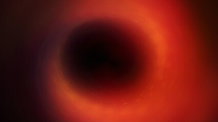 Bright abstract background with leaks. Blurred lighting tunnel. Magic portal. Vivid sphere lens
