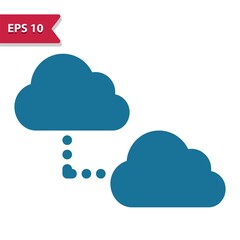 Cloud Computing Icon. Network