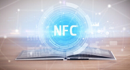 Open book with abbreviation