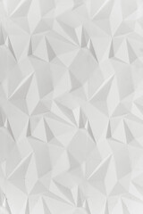 White modern triangular abstract background, Grunge surface