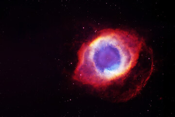 Space nebula of an unusual shape. Elements of this image furnished by NASA © Artsiom P