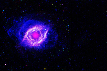 Space nebula of an unusual shape. Elements of this image furnished by NASA © Artsiom P