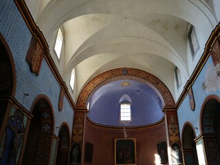 interior of the church